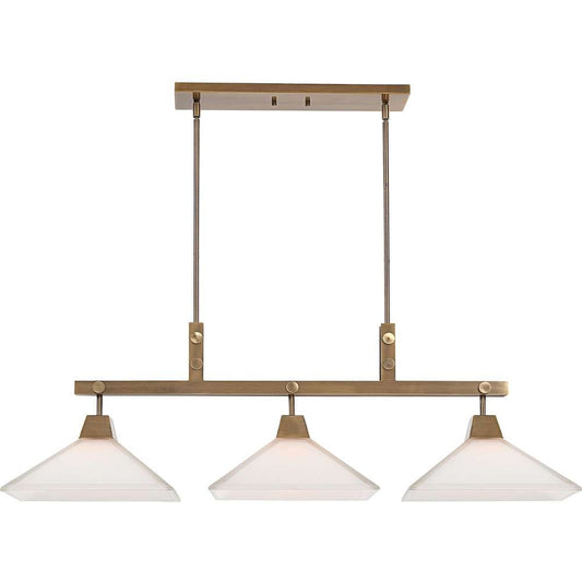 Uttermost - Brookdale Industrial 3 Light Linear Chandelier - 21346 veiw 1