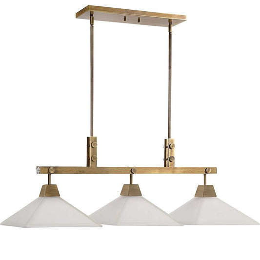 Uttermost - Brookdale Industrial 3 Light Linear Chandelier - 21346 veiw 2