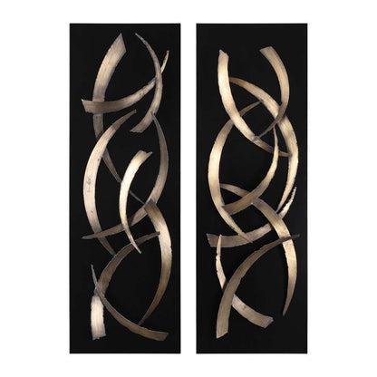 Uttermost - Brushstrokes Metal Wall Art (Set of 2) - 04139 veiw 1