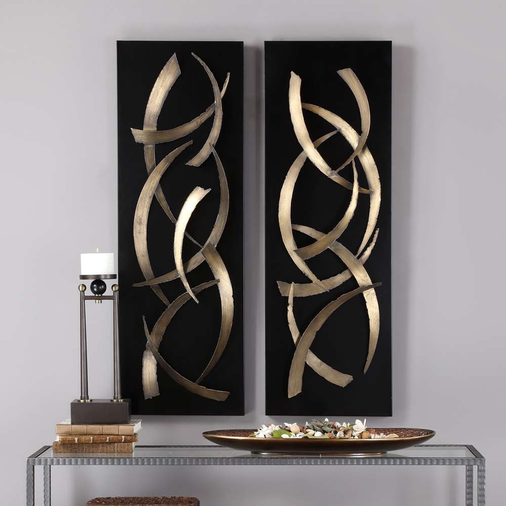 Uttermost - Brushstrokes Metal Wall Art (Set of 2) - 04139 veiw 4