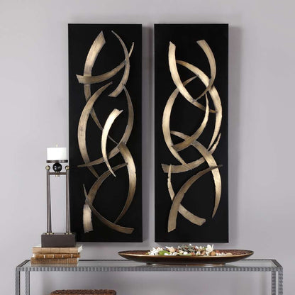 Uttermost - Brushstrokes Metal Wall Art (Set of 2) - 04139 veiw 4