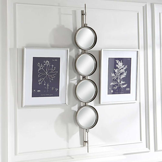 Uttermost - Button Silver Mirror - 09842 veiw 2