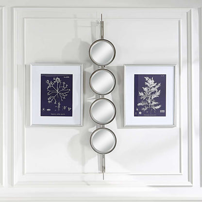 Uttermost - Button Silver Mirror - 09842 veiw 4