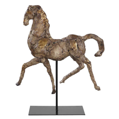 Uttermost - Caballo Dorado Horse Sculpture - 17585 veiw 1