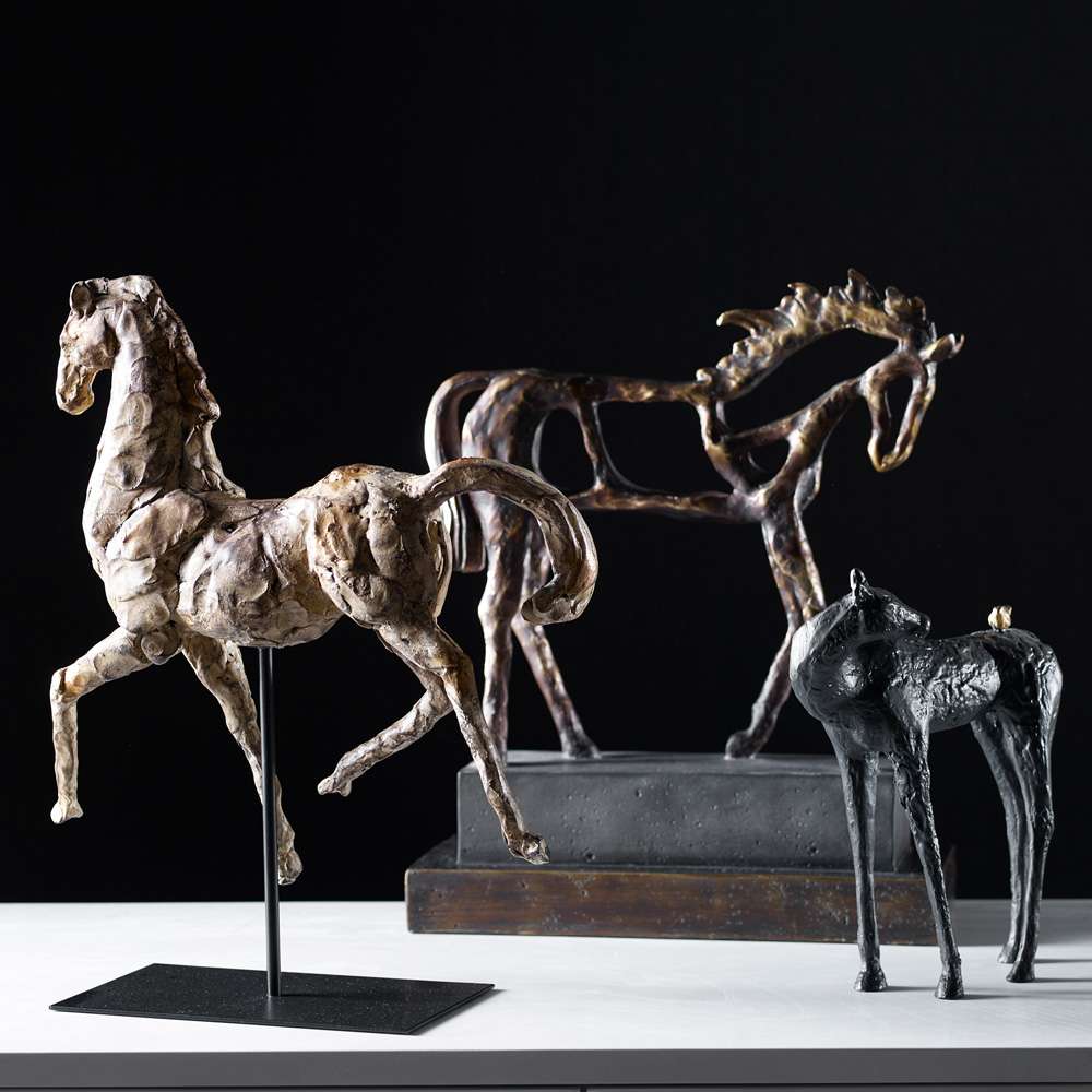 Uttermost - Caballo Dorado Horse Sculpture - 17585 veiw 3