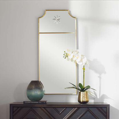 Uttermost - Caddington Tall Brass Mirror - 09748 veiw 4