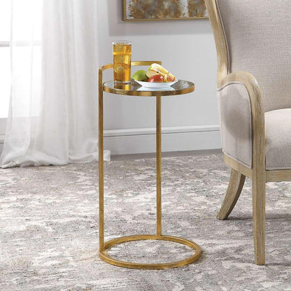 Uttermost - Cailin Gold Accent Table - 24886 veiw 4