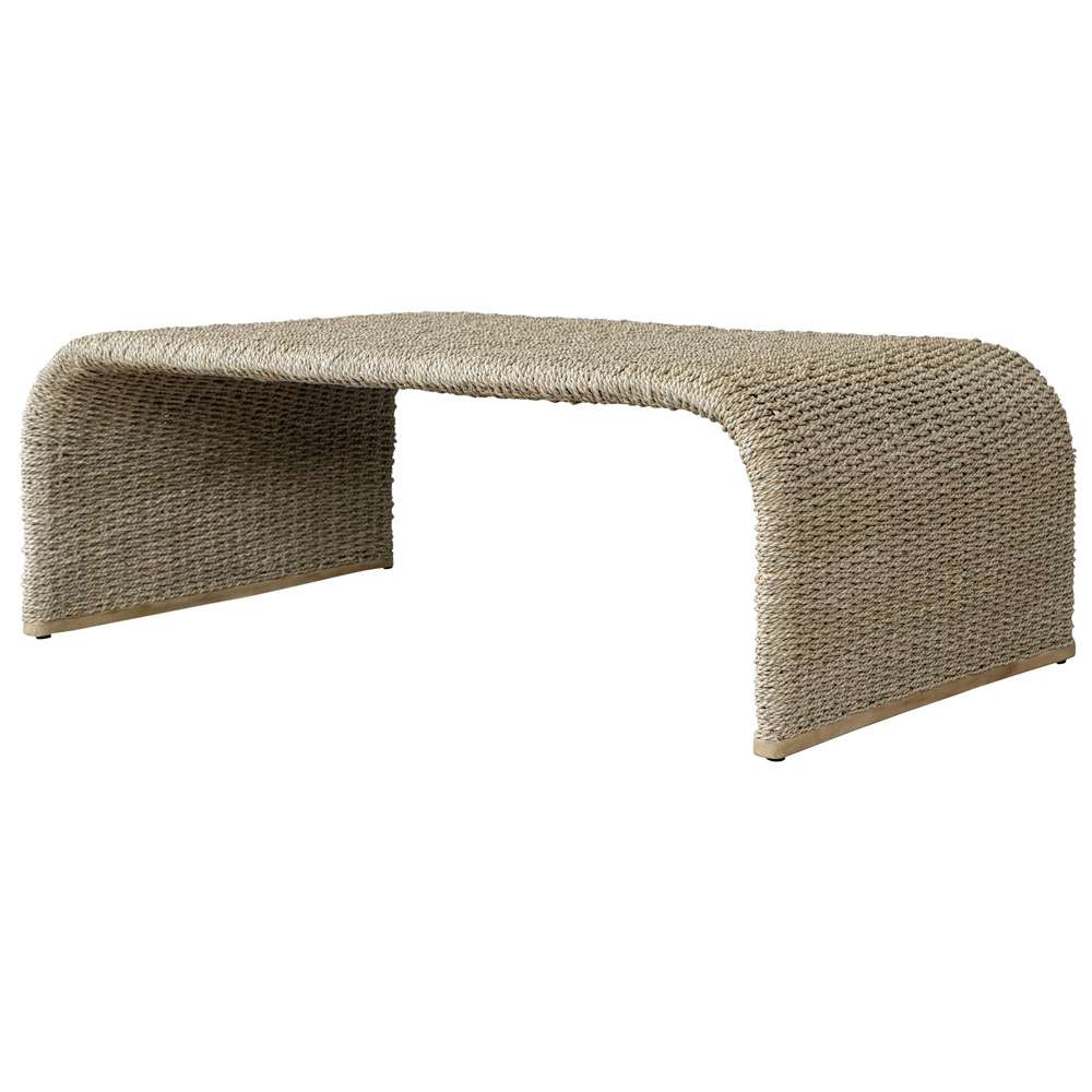 Uttermost - Calabria Woven Seagrass Coffee Table - 22877 veiw 3