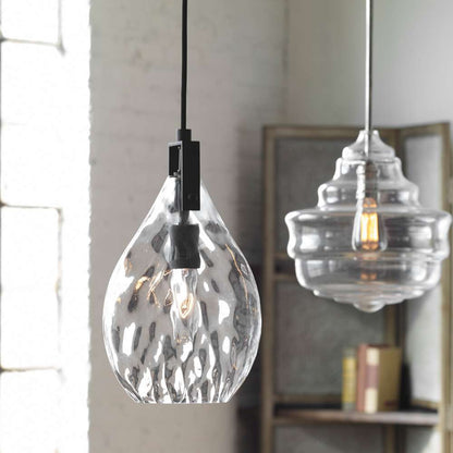 Uttermost - Campester 1 Light Watered Glass Mini Pendant - 22049 veiw 2
