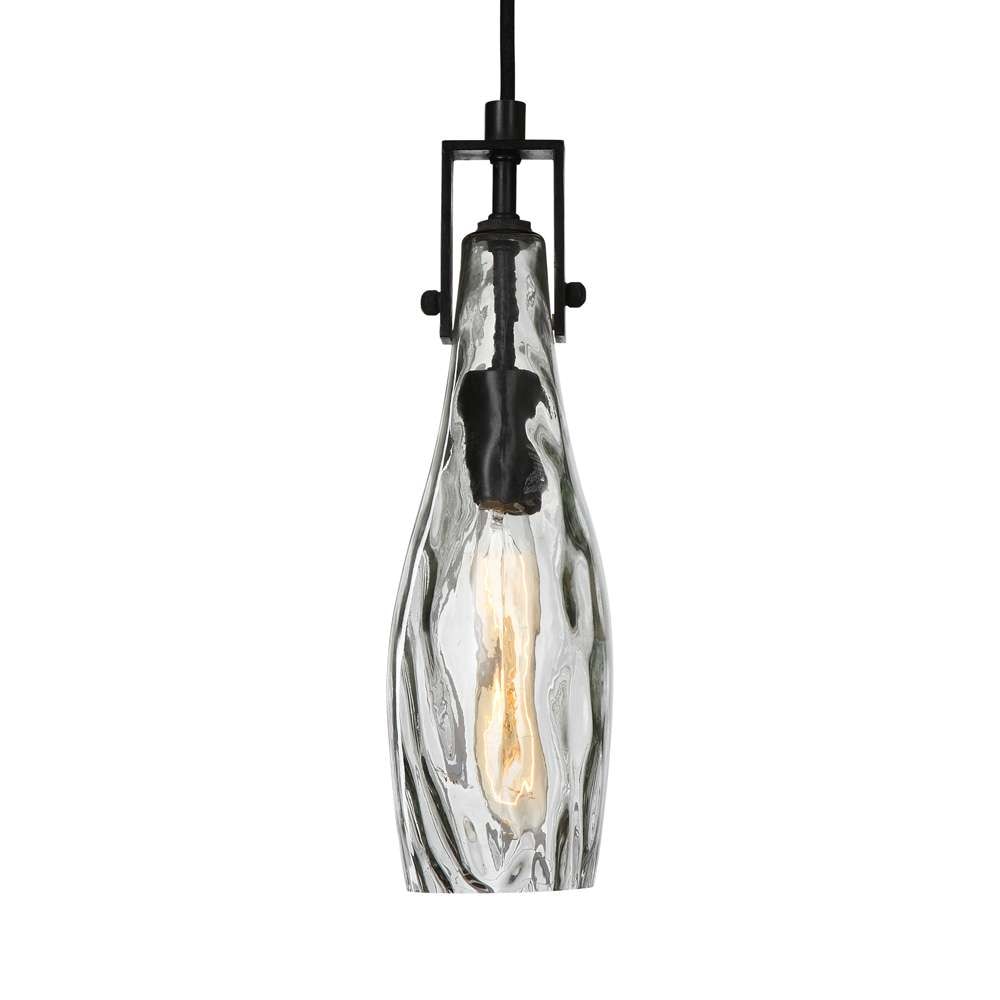 Uttermost - Campester 1 Light Watered Glass Mini Pendant - 22049 veiw 3