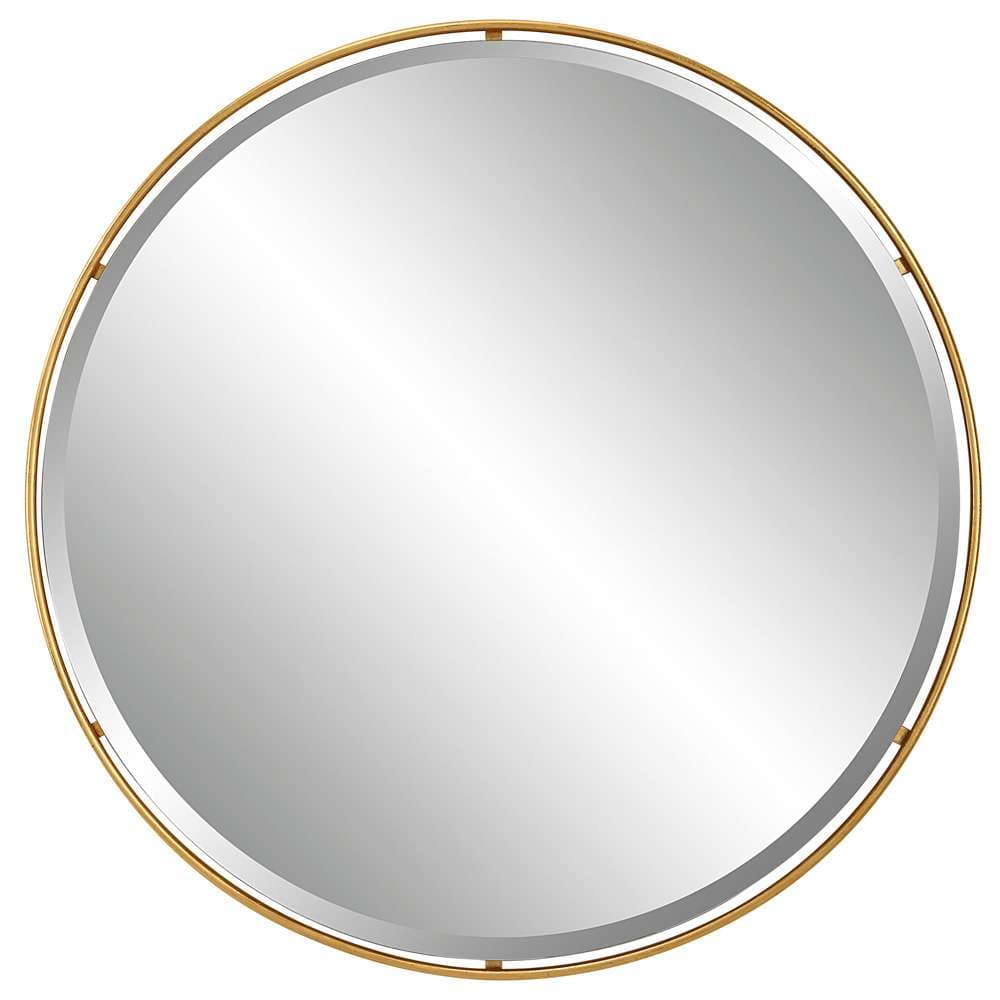 Uttermost - Canillo Gold Round Mirror - 09832 veiw 1