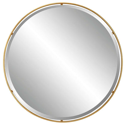 Uttermost - Canillo Gold Round Mirror - 09832 veiw 1