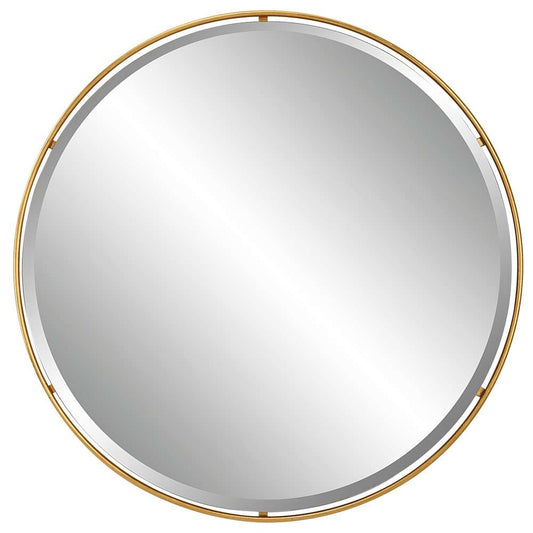 Uttermost - Canillo Gold Round Mirror - 09832 veiw 1