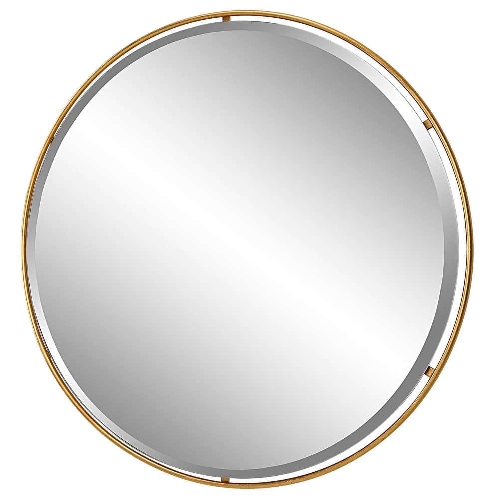 Uttermost - Canillo Gold Round Mirror - 09832 veiw 3