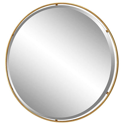 Uttermost - Canillo Gold Round Mirror - 09832 veiw 3