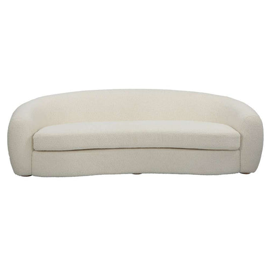 Uttermost - Capra Art Deco White Sofa - 23746 veiw 1