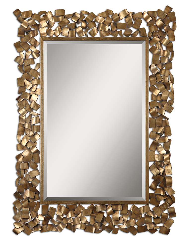 Uttermost - Capulin Antique Gold Mirror - 12816 veiw 2
