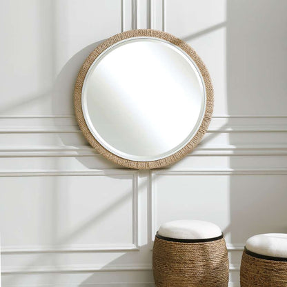 Uttermost - Carbet Round Rope Mirror - 09668 veiw 4