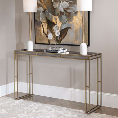 Uttermost - Cardew Modern Console Table - 25377 veiw 2