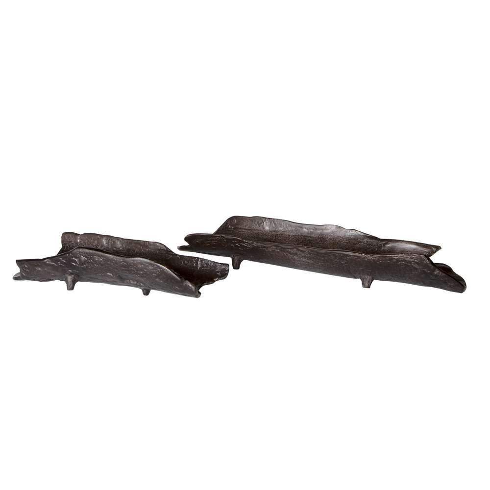 Uttermost - Caryn Nickel Trays (Set of 2) - 17593 veiw 1