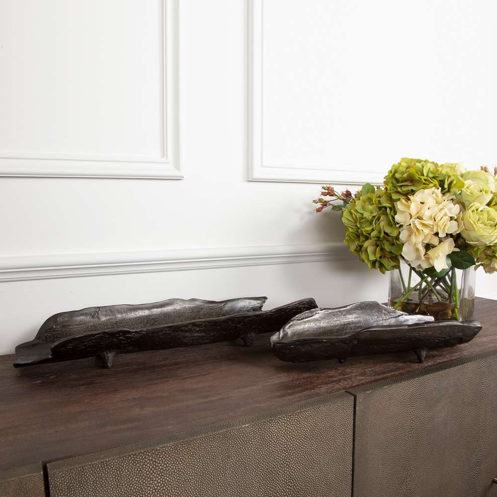 Uttermost - Caryn Nickel Trays (Set of 2) - 17593 veiw 3