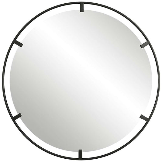 Uttermost - Cashel Round Iron Mirror - 09734 veiw 1