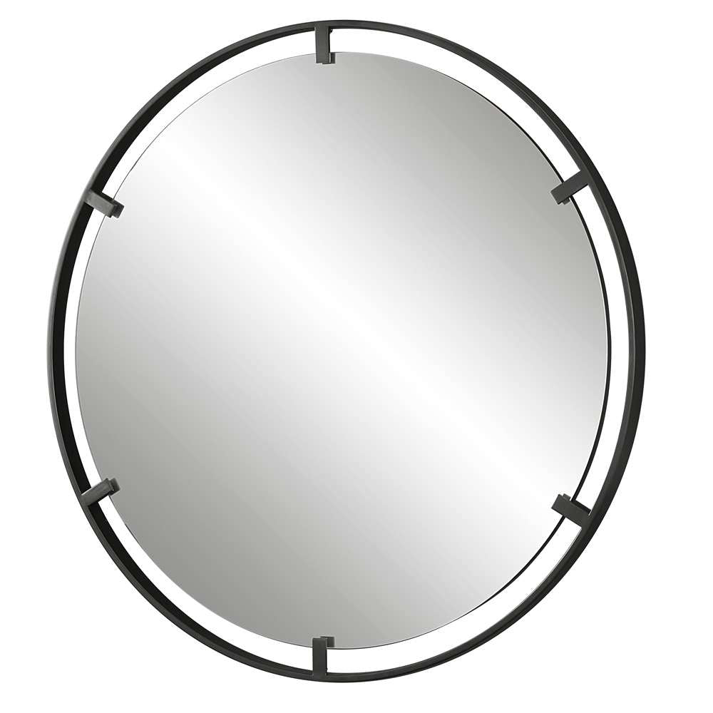 Uttermost - Cashel Round Iron Mirror - 09734 veiw 3