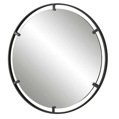 Uttermost - Cashel Round Iron Mirror - 09734 veiw 3