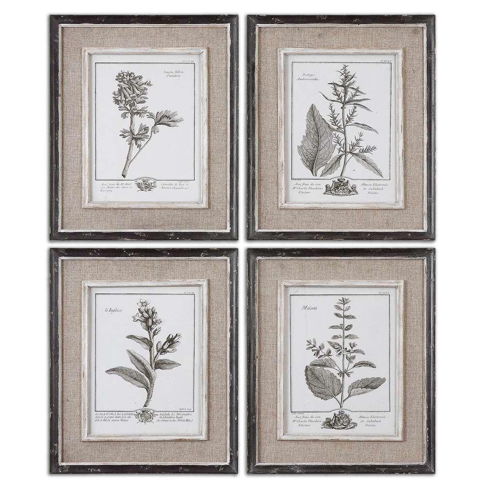 Uttermost - Casual Grey Study Framed Art Set/4 - 32510 veiw 1