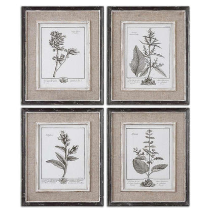 Uttermost - Casual Grey Study Framed Art Set/4 - 32510 veiw 1