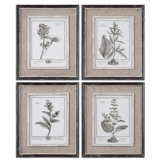 Uttermost - Casual Grey Study Framed Art Set/4 - 32510 veiw 1