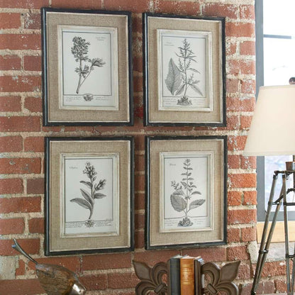 Uttermost - Casual Grey Study Framed Art Set/4 - 32510 veiw 2