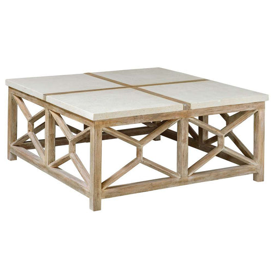 Uttermost - Catali Stone Coffee Table - 25885 veiw 1