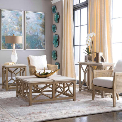 Uttermost - Catali Stone Coffee Table - 25885 veiw 4