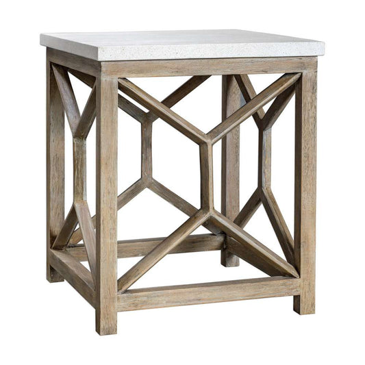Uttermost - Catali Stone End Table - 25886 veiw 1