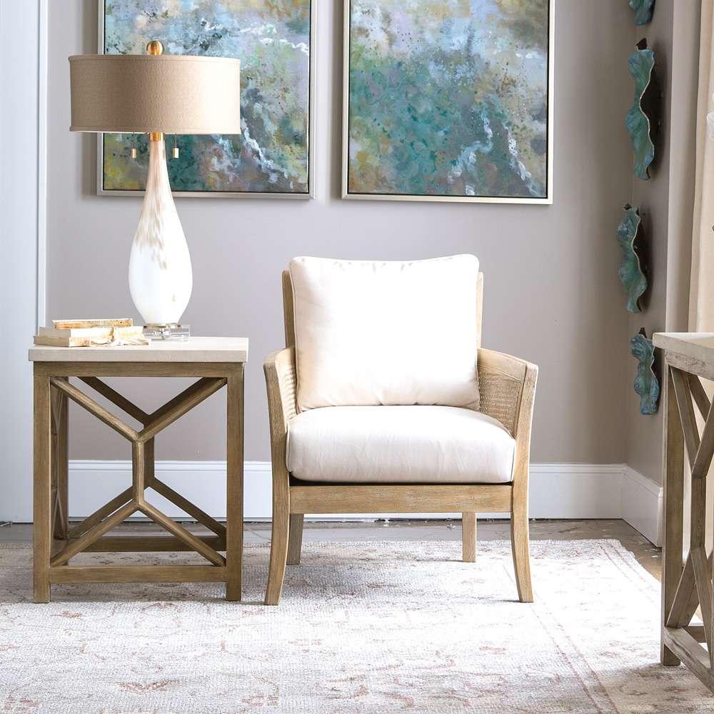 Uttermost - Catali Stone End Table - 25886 veiw 3