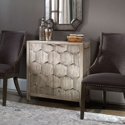 Uttermost - Catori Smoked Ivory Console Cabinet - 25862 veiw 3