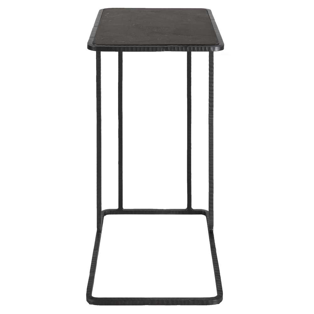 Uttermost - Cavern Stone & Iron Accent Table - 22905 veiw 3