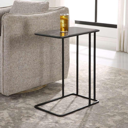 Uttermost - Cavern Stone & Iron Accent Table - 22905 veiw 4