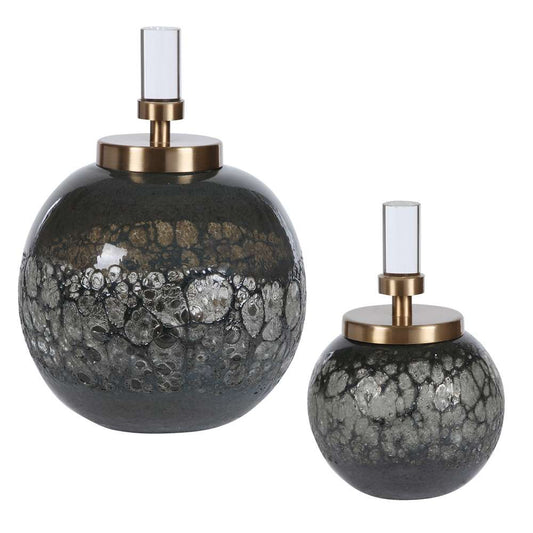 Uttermost - Cessair Art Glass Bottles (Set of 2) - 17729 veiw 1
