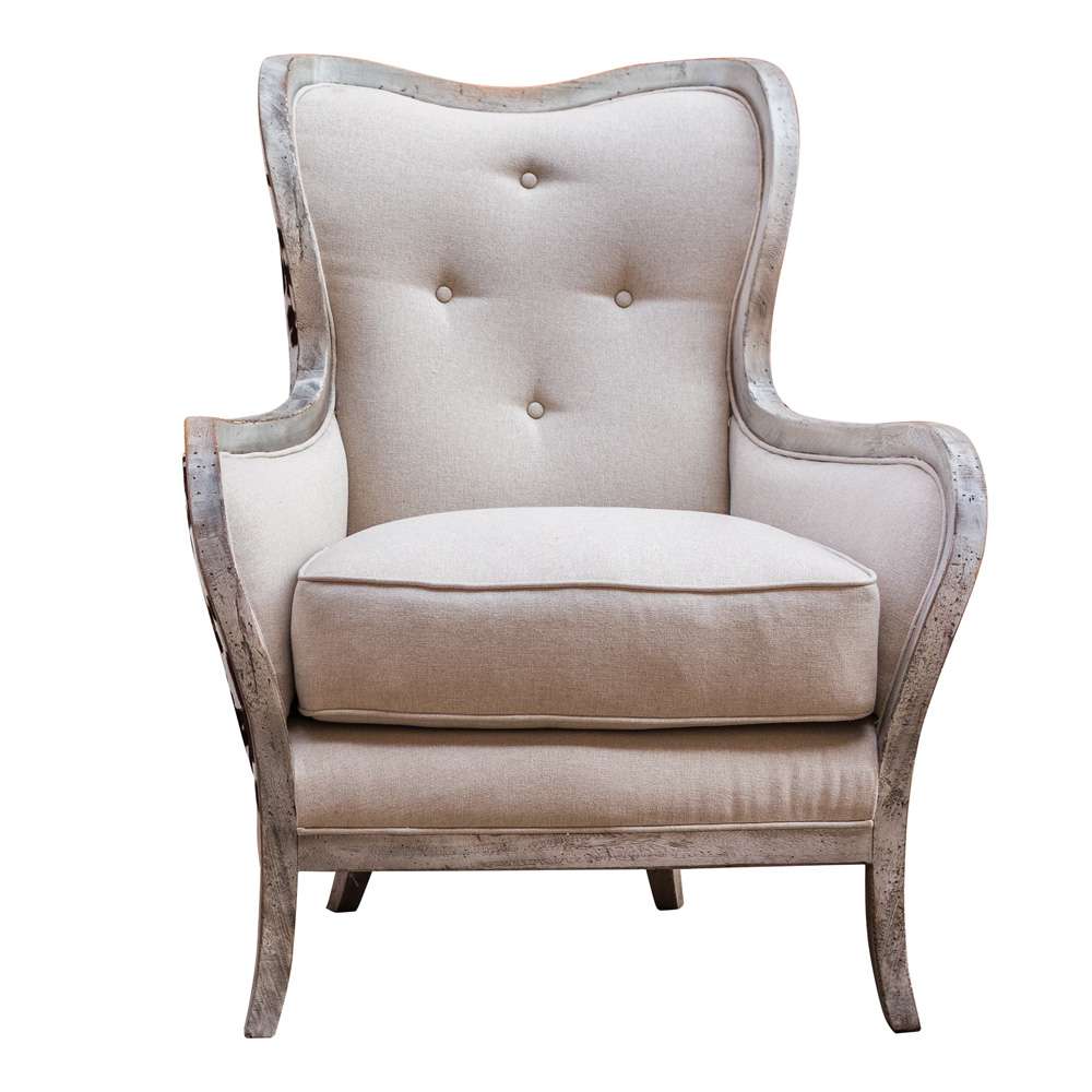 Uttermost - Chalina High Back Armchair - 23611 veiw 3
