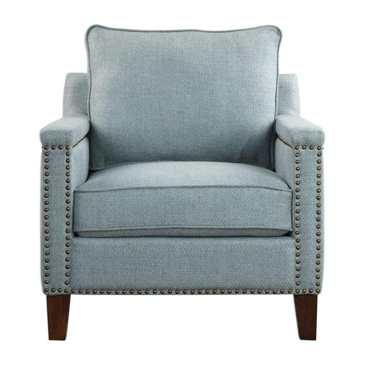 Uttermost - Charlotta Sea Mist Accent Chair - 23381 veiw 1