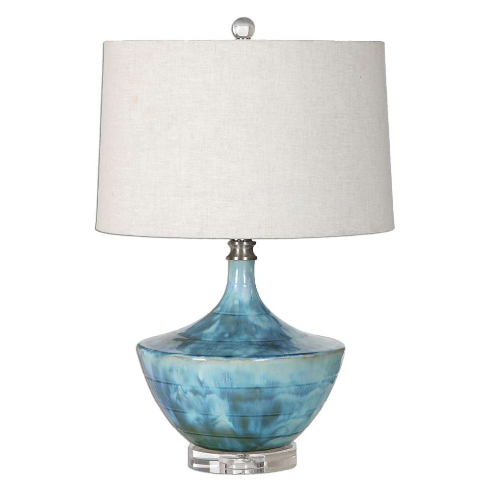 Uttermost - Chasida Blue Ceramic Lamp - 27059-1 veiw 1