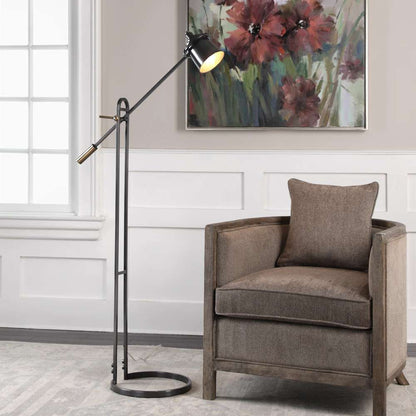 Uttermost - Chisum Dark Bronze Floor Lamp - 28122-1 veiw 2