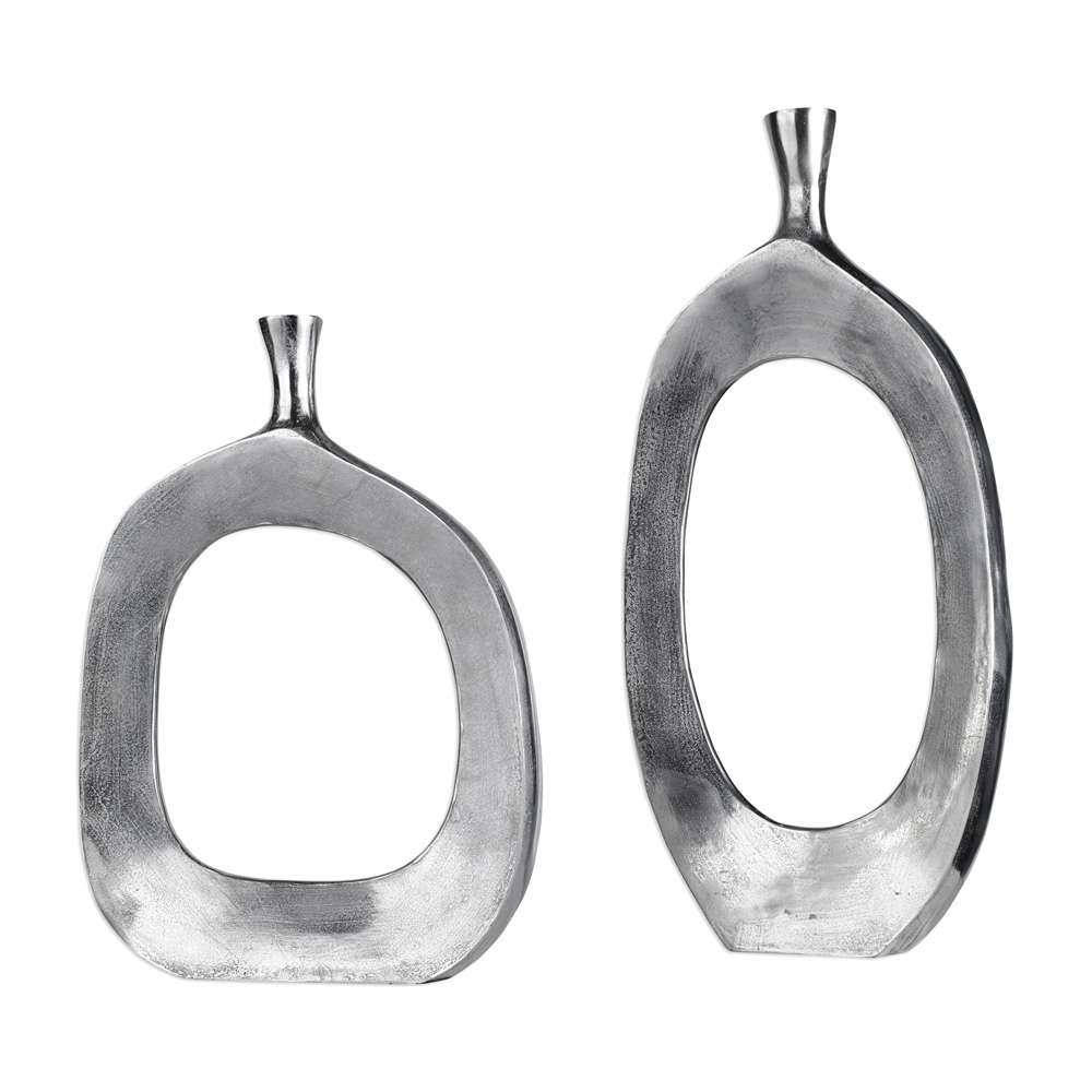 Uttermost - Cierra Aluminum Vases (Set of 2) - 20187 veiw 1
