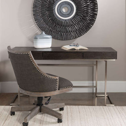 Uttermost - Claude Modern Oak Desk - 25380 veiw 4