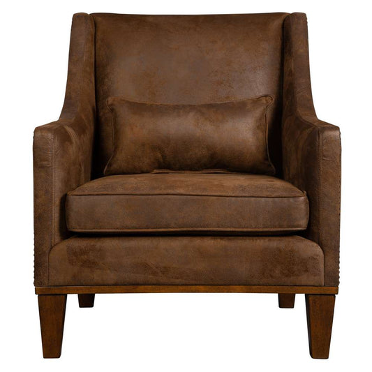 Uttermost - Clay Leather Armchair - 23030 veiw 1