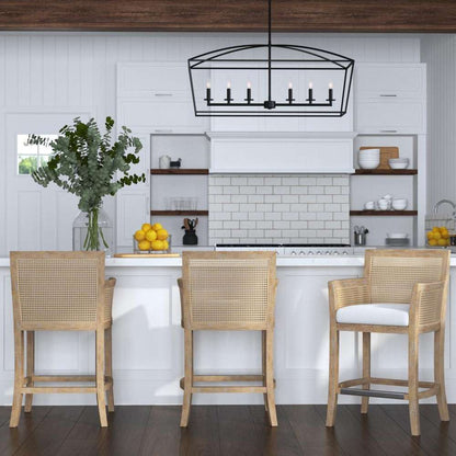 Uttermost - Clayton 6 Light Linear Chandelier - 21348 veiw 2