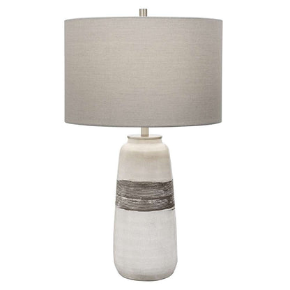 Uttermost - Comanche White Crackle Table Lamp - 28392-1 veiw 1