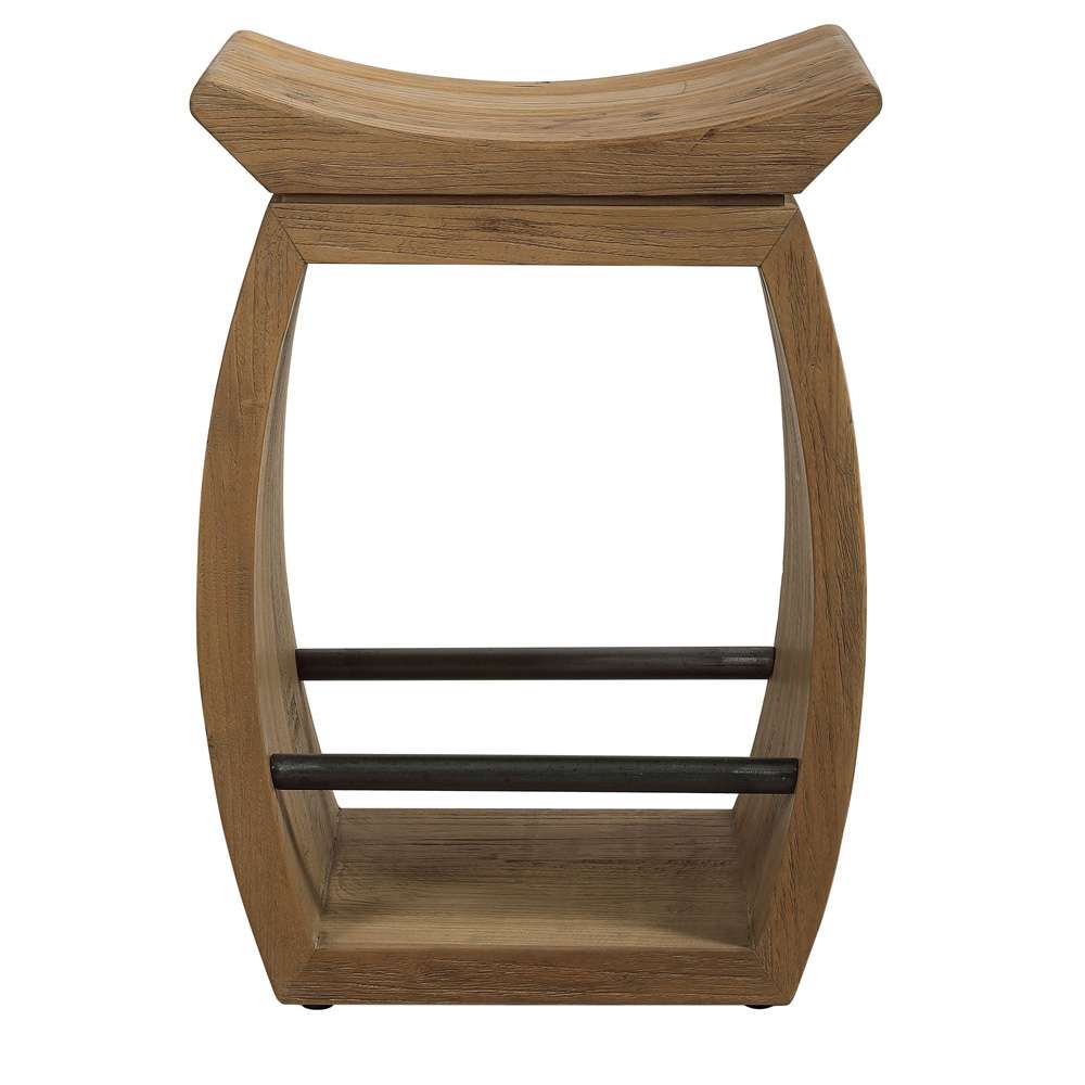 Uttermost - Connor Modern Wood Counter Stool - 24988 veiw 1